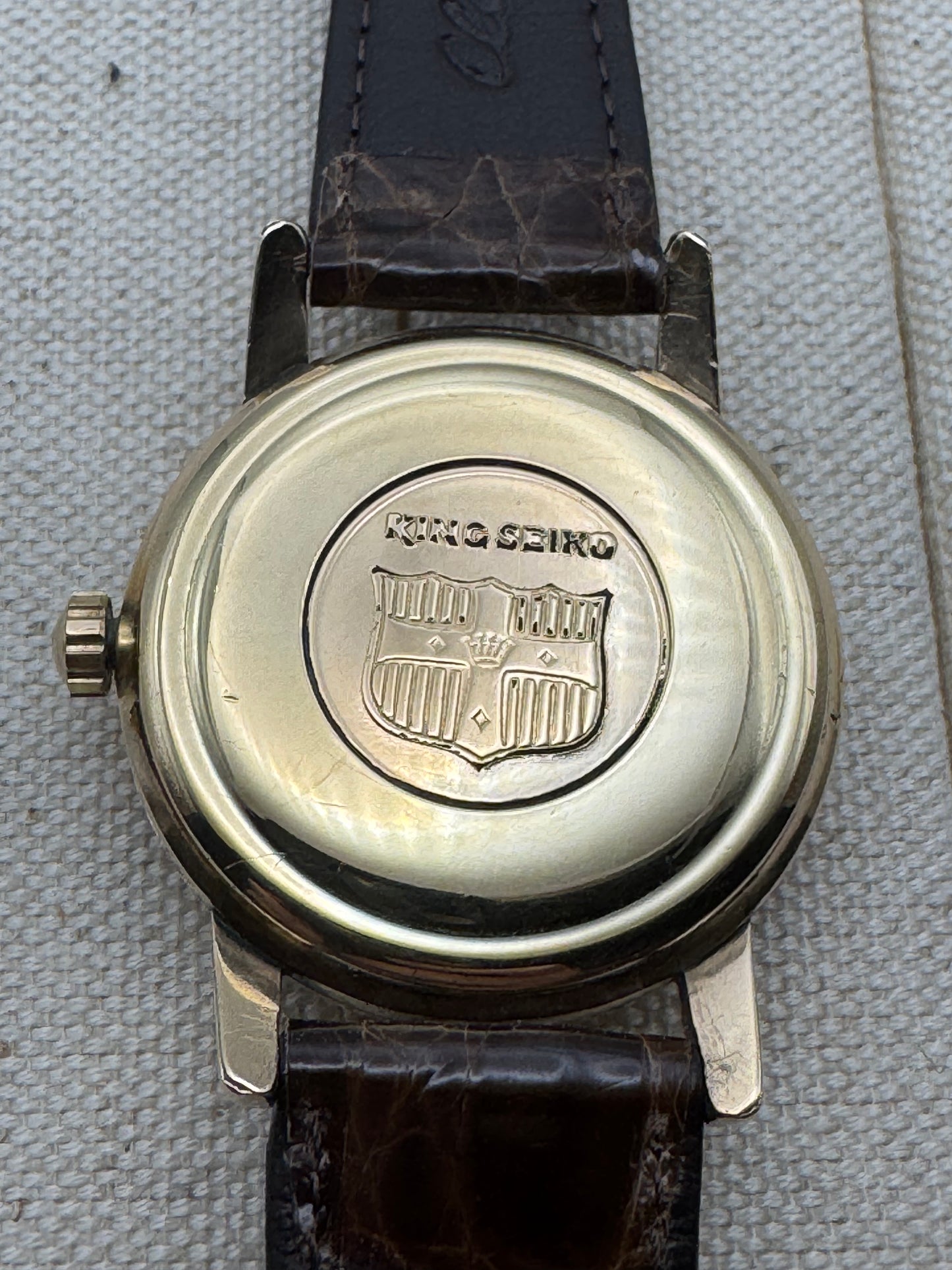 King Seiko 1st 15034 – Early High-Grade Mechanical (Japan, ca. 1963)