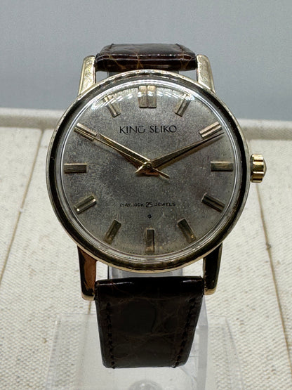 King Seiko 1st 15034 – Early High-Grade Mechanical (Japan, ca. 1963)