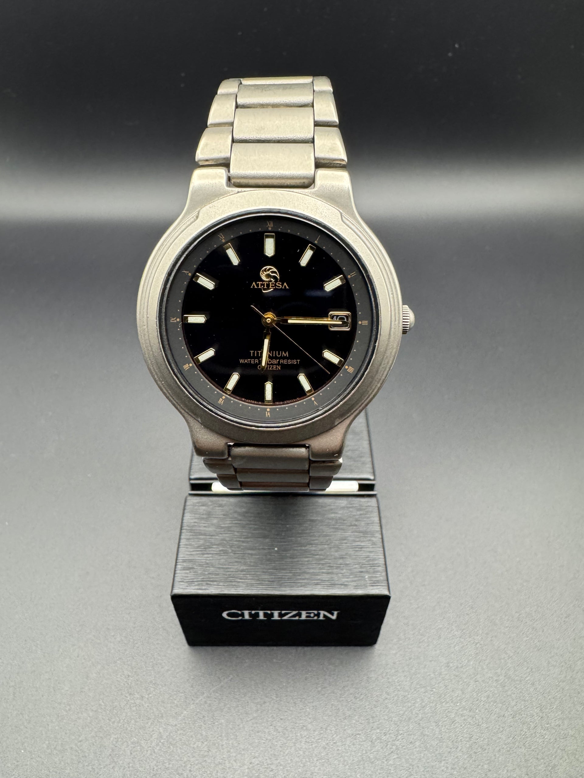 Citizen Attesa 7870-H01296 TA – Eco-Drive Titan (Japan Domestic 