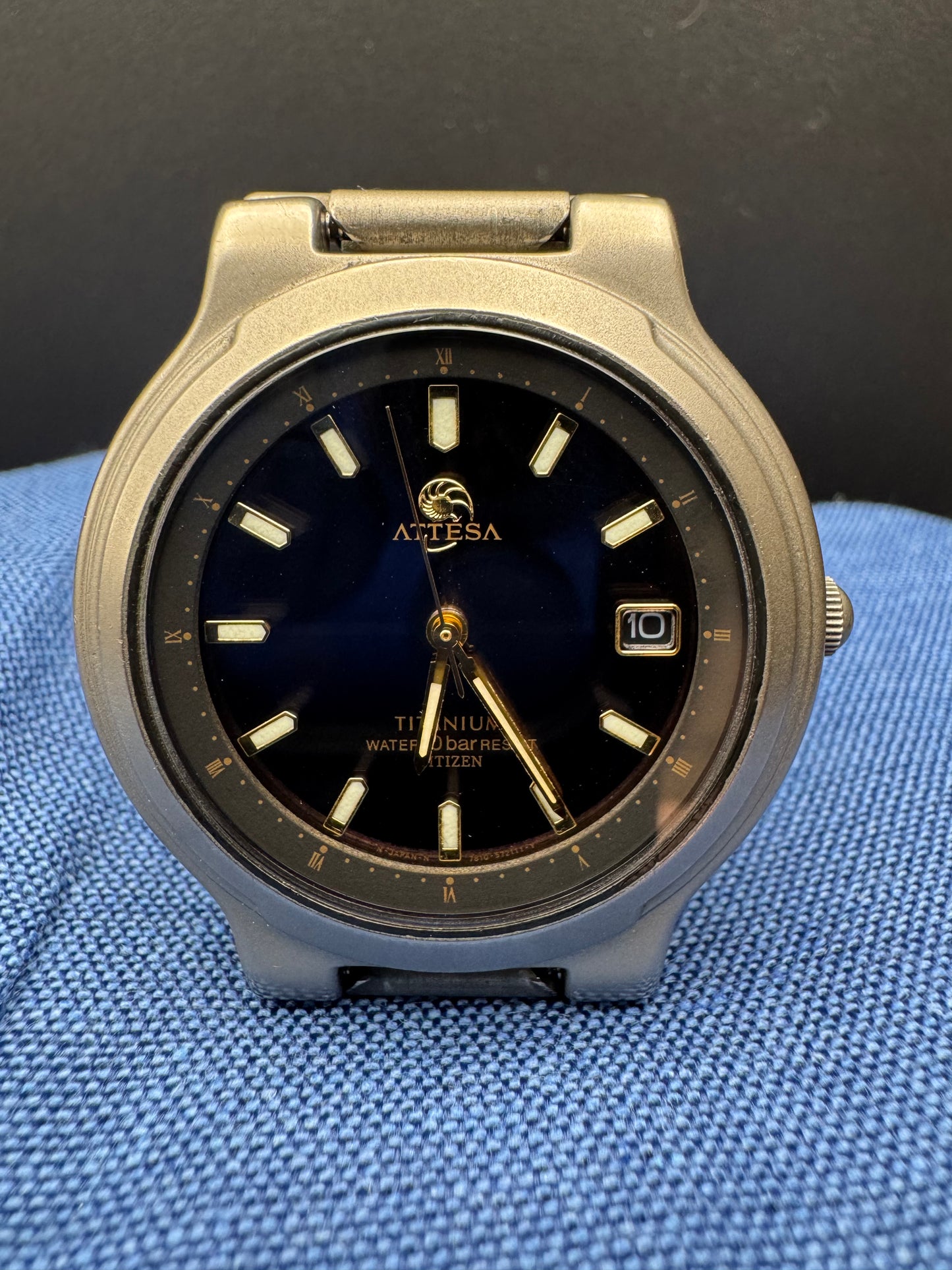 Citizen Attesa 7870-H01296 TA – Eco-Drive Titan (Japan Domestic Model, Juni 1996)