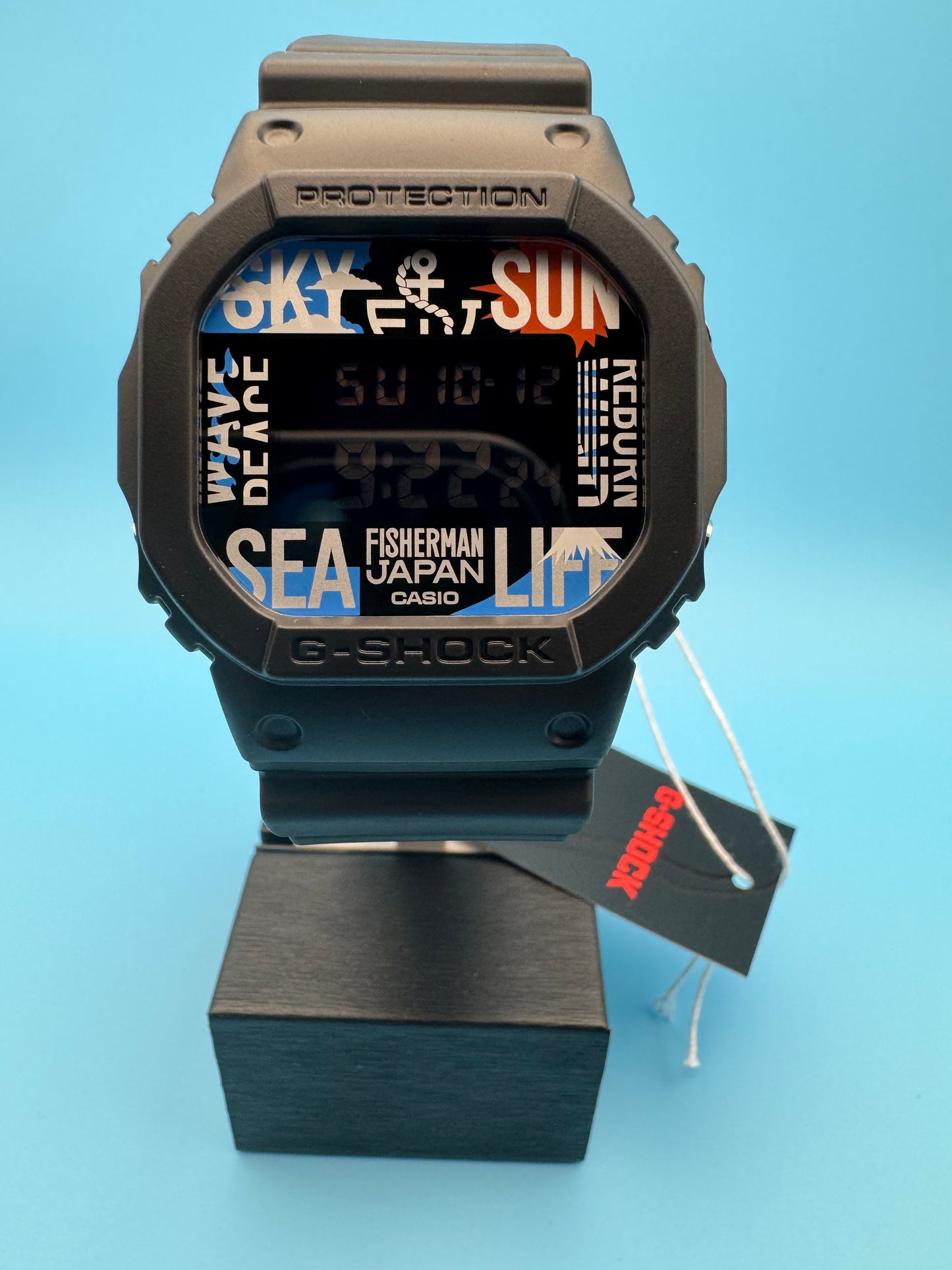 Casio G-Shock DW-5600RF24-1JR – Limited Edition „Reborn Art Festival × FISHERMAN JAPAN“ (neu, ungetragen)