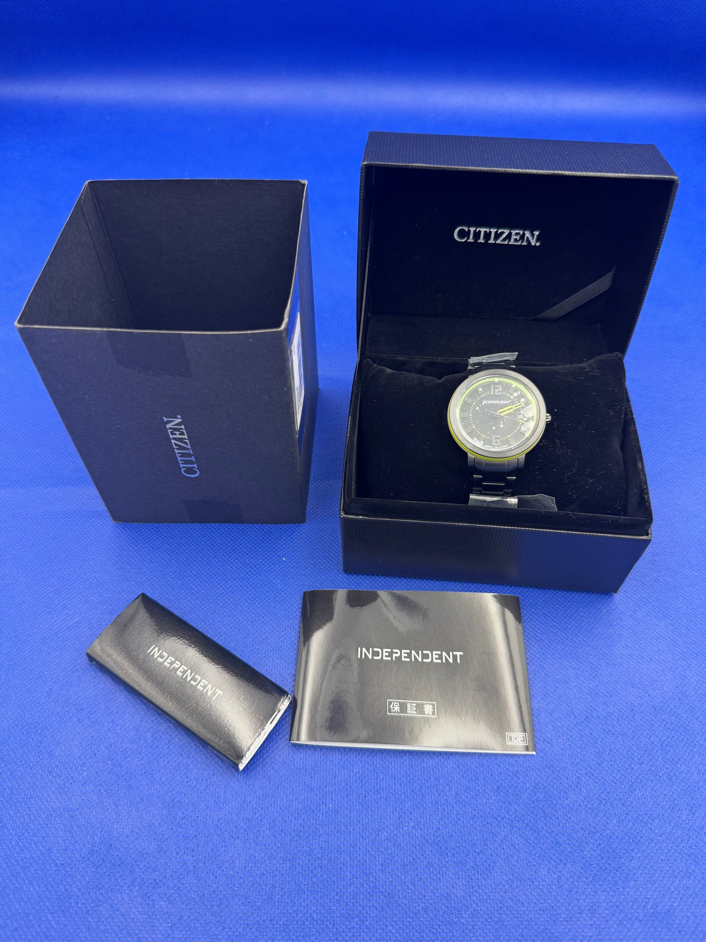 INDEPENDENT by Citizen – Modell 4357-S091853 / Sport Line Yellow Edge