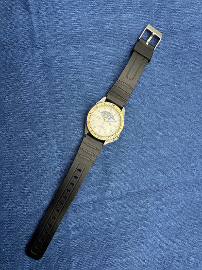 Rarität: Omron MM38 “Moonphase Diver” – Japan, ca. 1980er