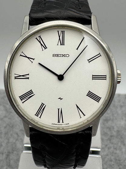 Seiko Chariot 2220-0430 – Vintage Dress Watch (Mai 1975)