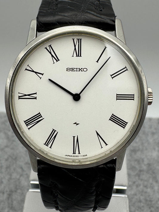 Seiko Chariot 2220-0430 – Vintage Dress Watch (Mai 1975)