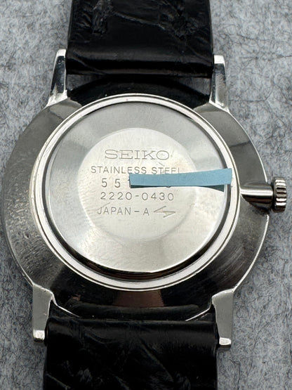 Seiko Chariot 2220-0430 – Vintage Dress Watch (Mai 1975)
