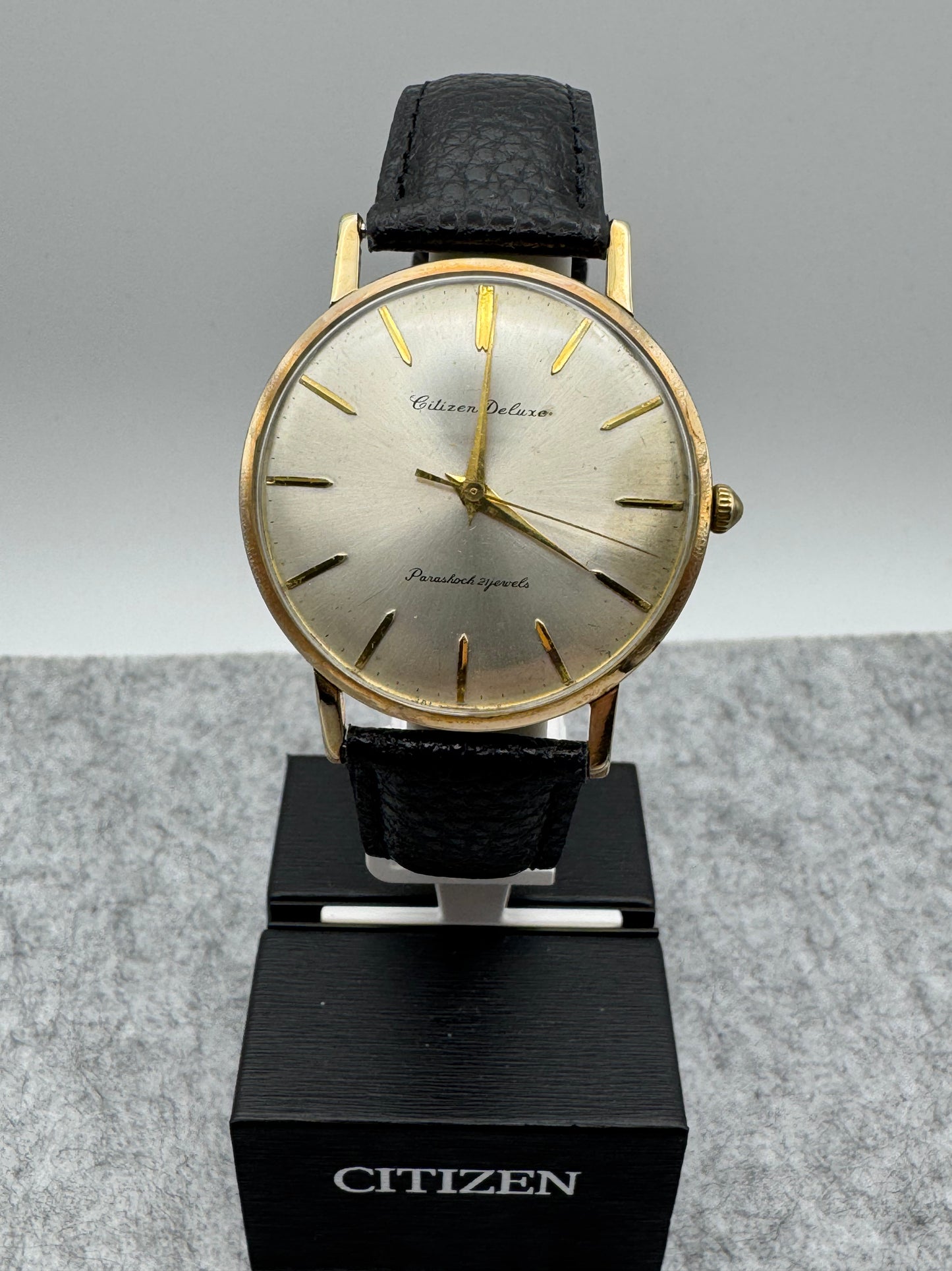 Citizen Deluxe Parashock 21 Jewels (May 1961) – Japanese Citizen Deluxe Parashock 21 Jewels (May 1961) – Japanese