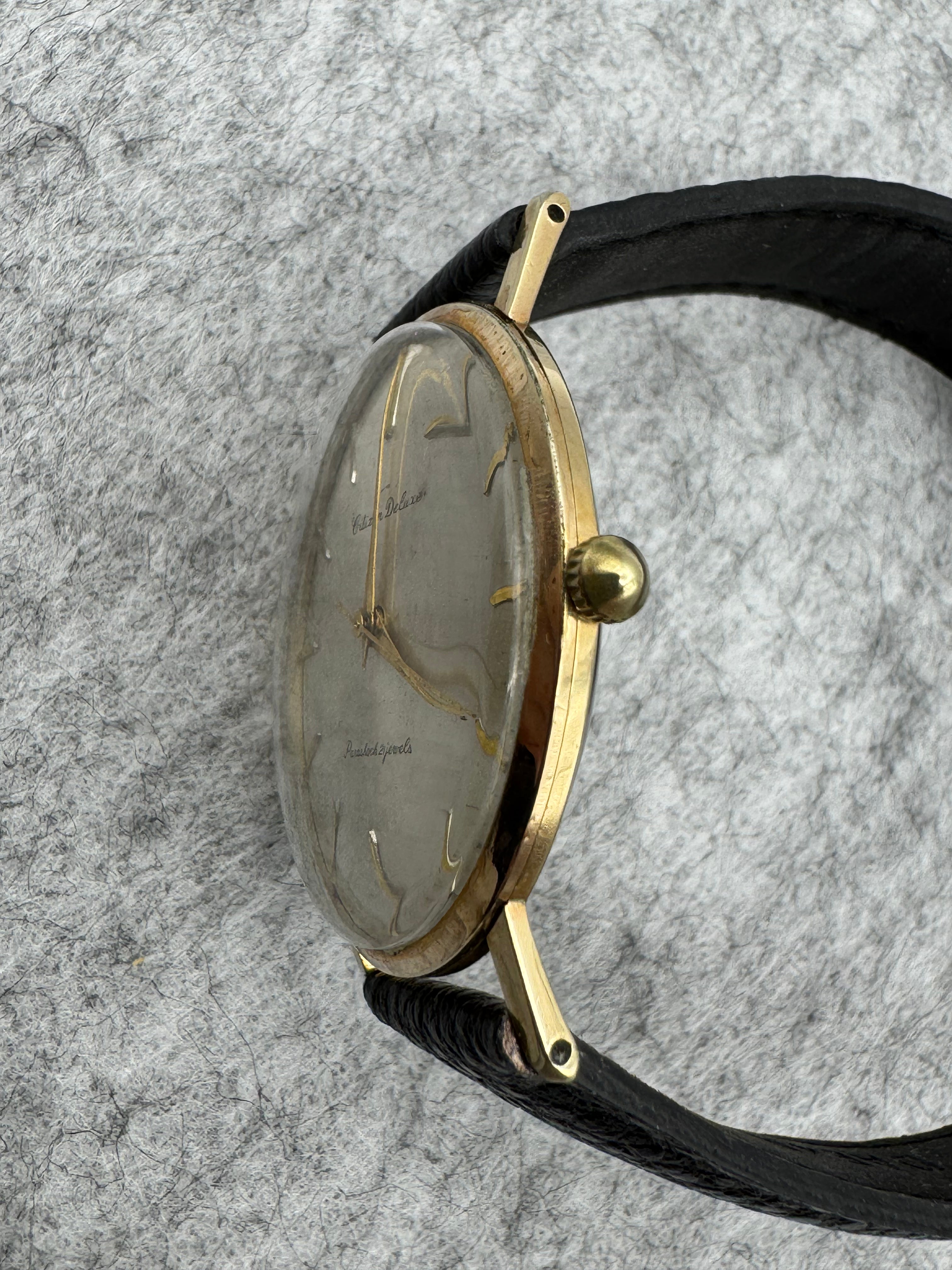 ○CITIZEN Deluxe シチズンデラックス Parashock21jewels パラショック