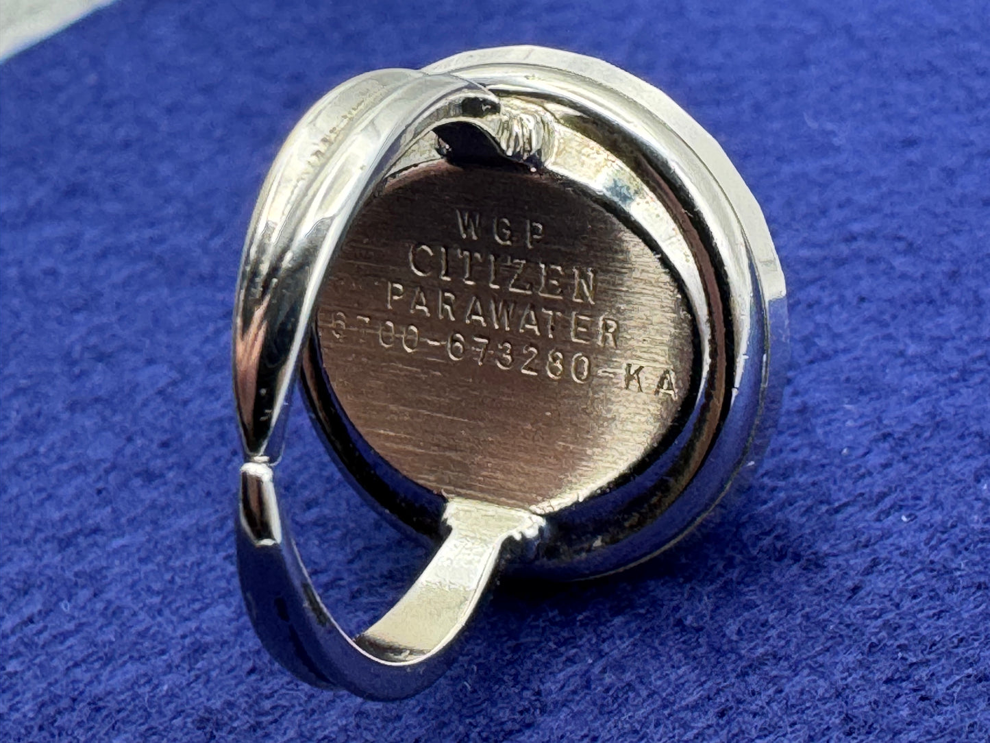 Rarität: Citizen Ring Watch Parawater (Ref. 6700-673280-KA)