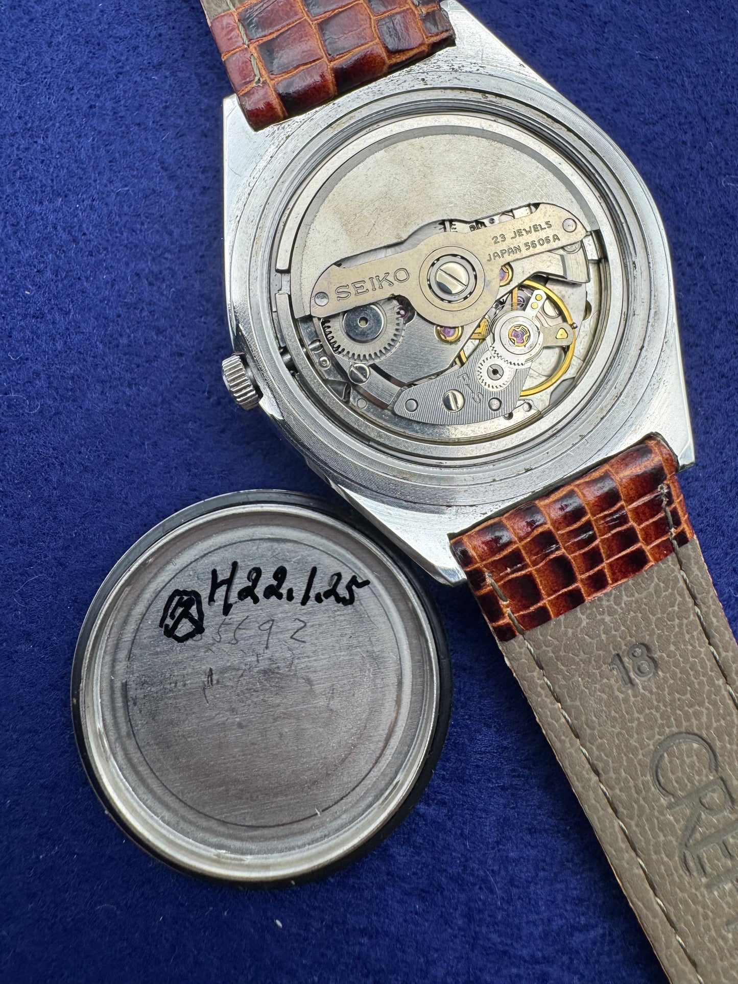 Seiko LM (Lord Matic) 5606-7310 – Oktober 1974, Suwa Seikosha