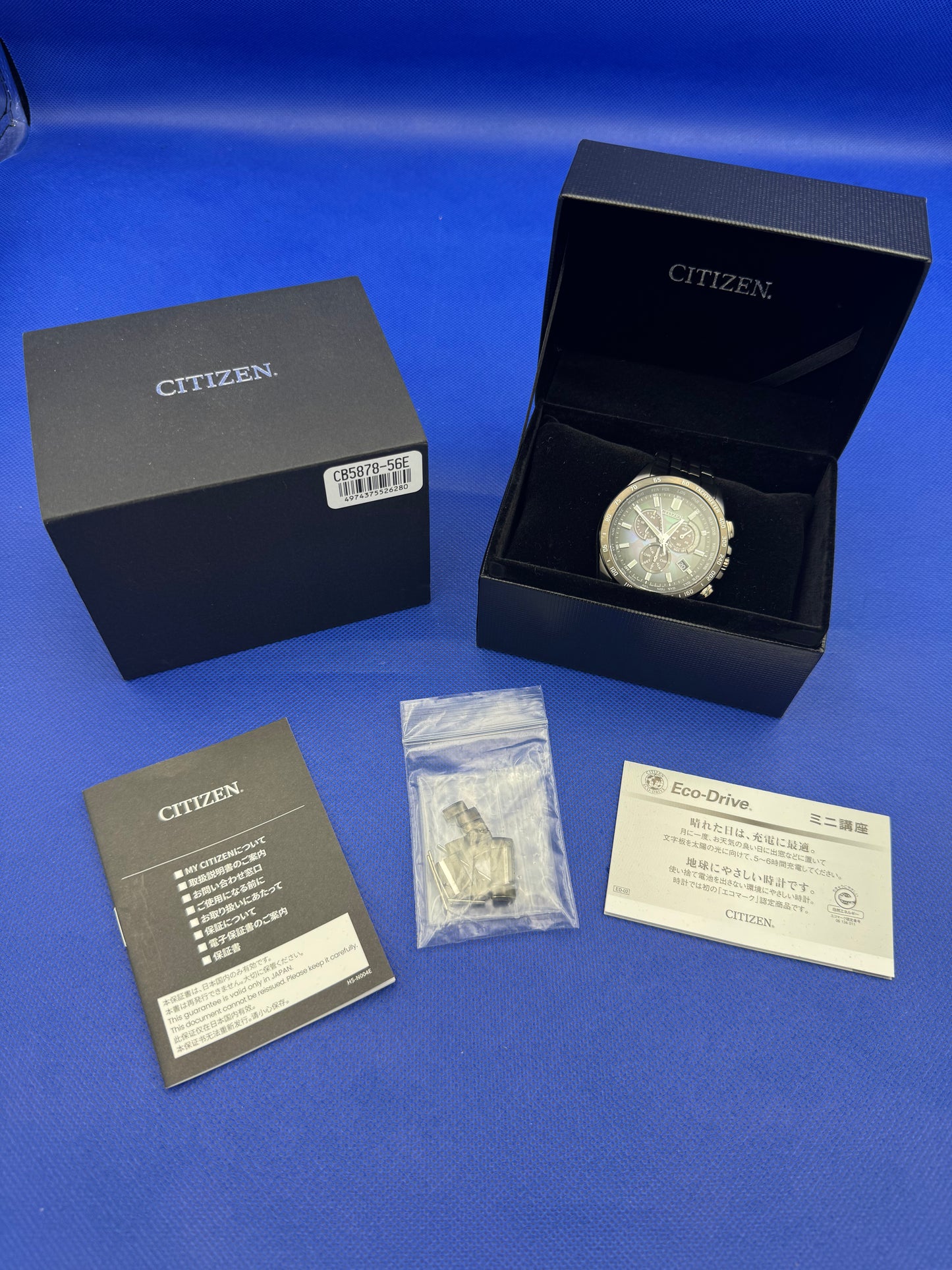 Citizen CB5878-56E “Layers of Time” Eco-Drive Chronograph (JDM Limited Edition, 100th Anniversary)
