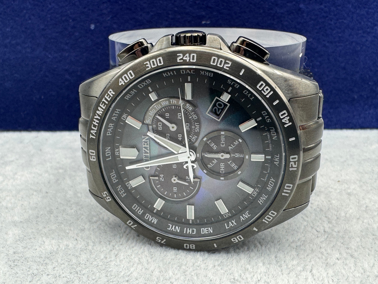Citizen CB5878-56E “Layers of Time” Eco-Drive Chronograph (JDM Limited Edition, 100th Anniversary)