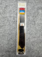 Zinnia (ジニヤ) NOS Leather Strap with Crocodile Embossing 17 mm – Dark Brown