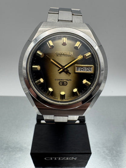 Citizen Cosmotron 7802 – Electronic – Originalarmband (August 1973)