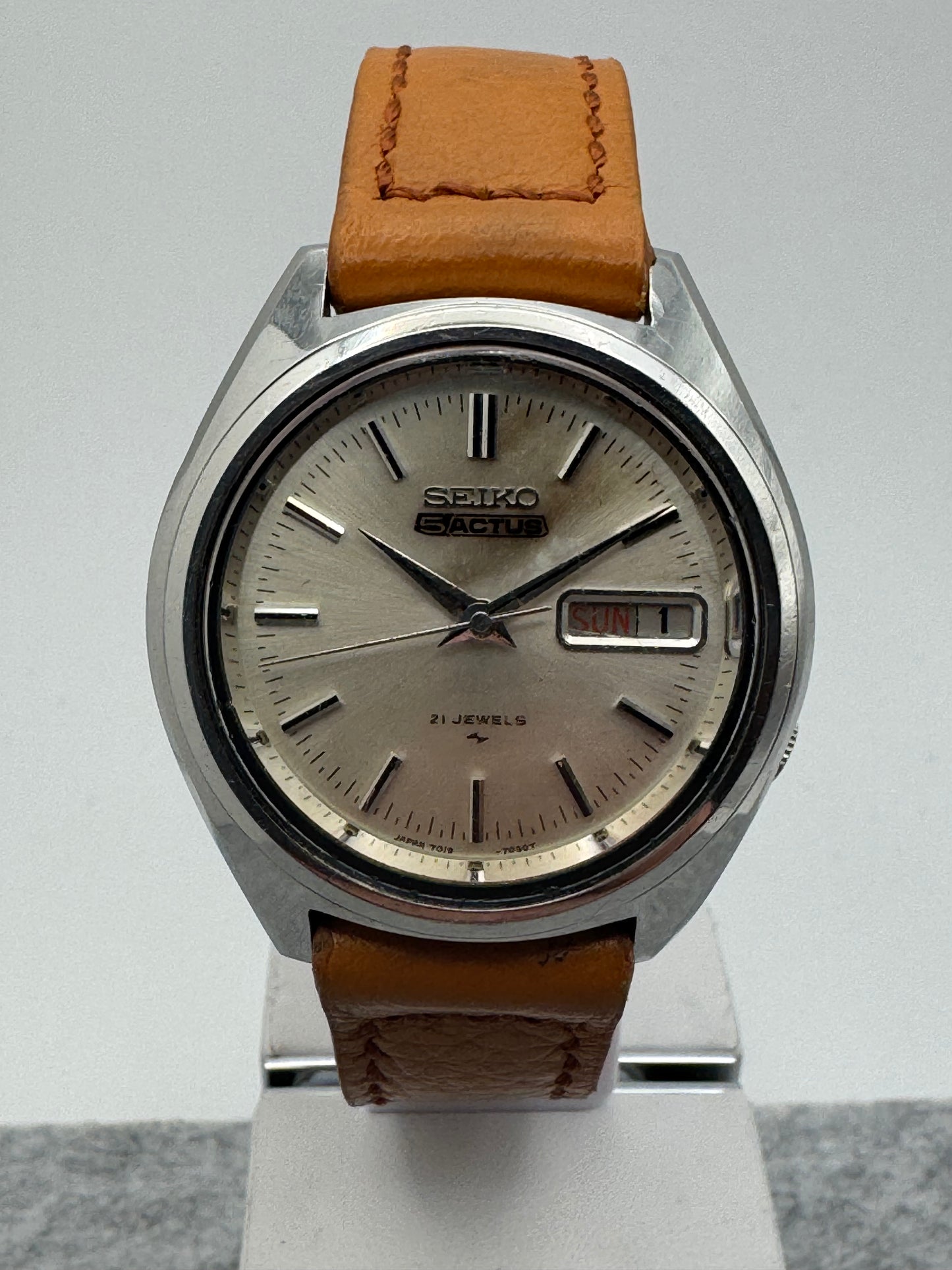Seiko 5 Actus – Ref. 7019-7060 (Dezember 1971, Suwa Werk)