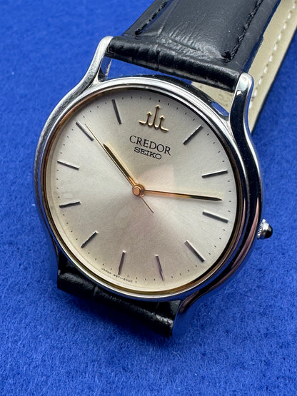 Seiko Credor 9571-6000 – Ultraflache Dresswatch aus Edelstahl (Mai 1995)
