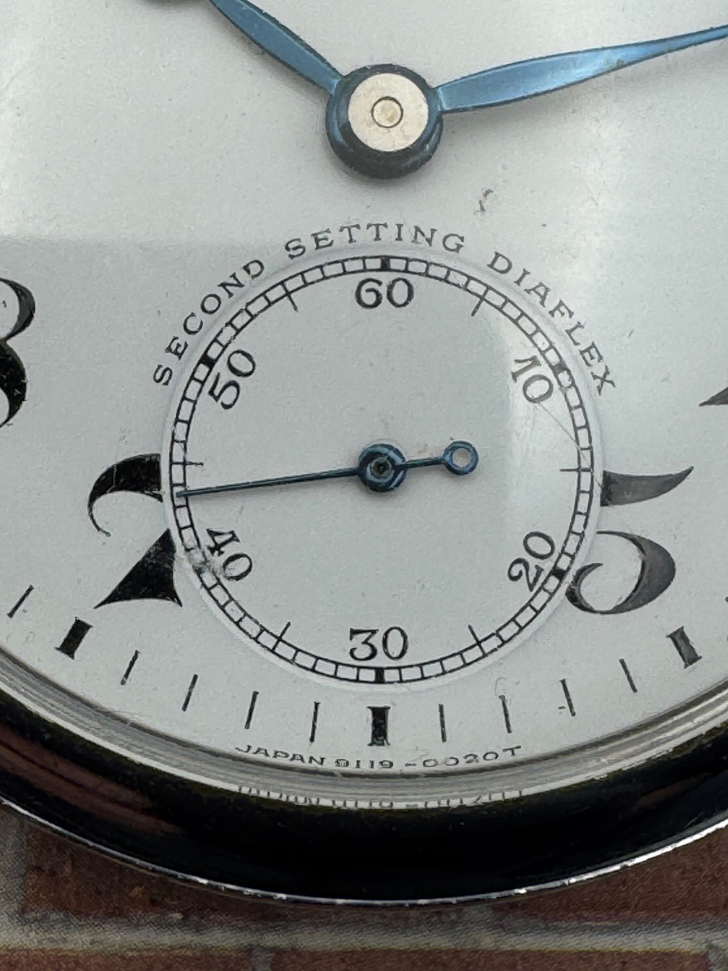 Seiko Eisenbahner-Taschenuhr – 15 Jewels – Precision – Showa 45 (1970)