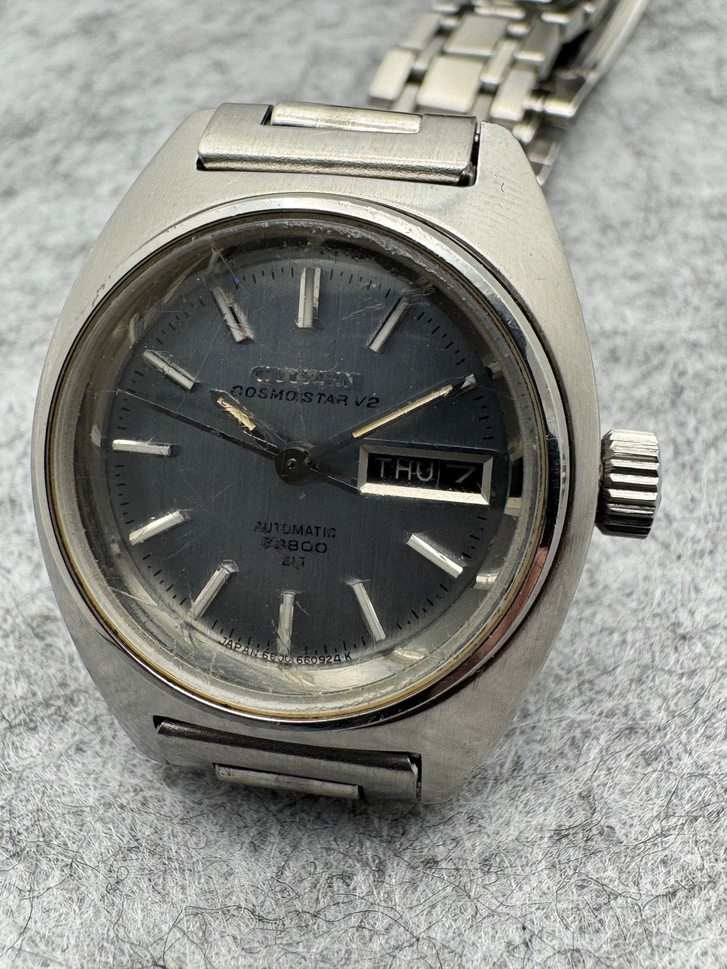 Citizen Cosmostar V2 Damenarmbanduhr Automatic (Ref. 4-660439-K, Cal. 6600) (Januar 1972)