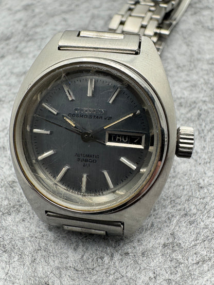 Citizen Cosmostar V2 Damenarmbanduhr Automatic (Ref. 4-660439-K, Cal. 6600) (Januar 1972)