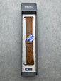 Bracelet en cuir Seiko JDM DX88 18 mm (18-15) – cuir de vachette avec motif buffle en relief, marron clair