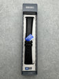 Seiko JDM Strap DX04A 20 mm (20-15) – Lizard Leather, Black