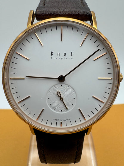 Knot CS-36RGWH – Classic Small Second (Made in Japan, 2018)