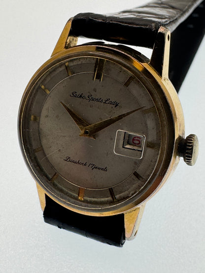 Seiko Sports Lady Calendar – hand-wound (April 1963)