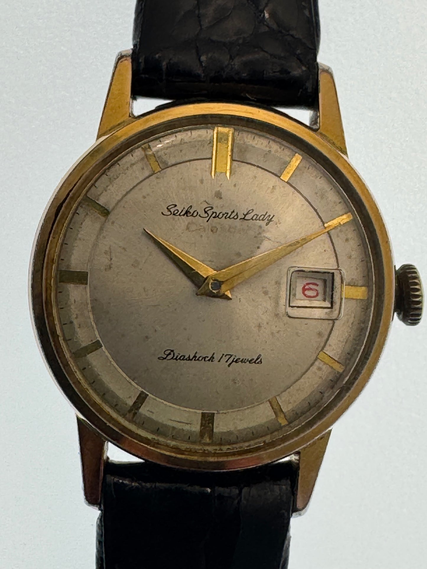 Seiko Sports Lady Calendar – hand-wound (April 1963)