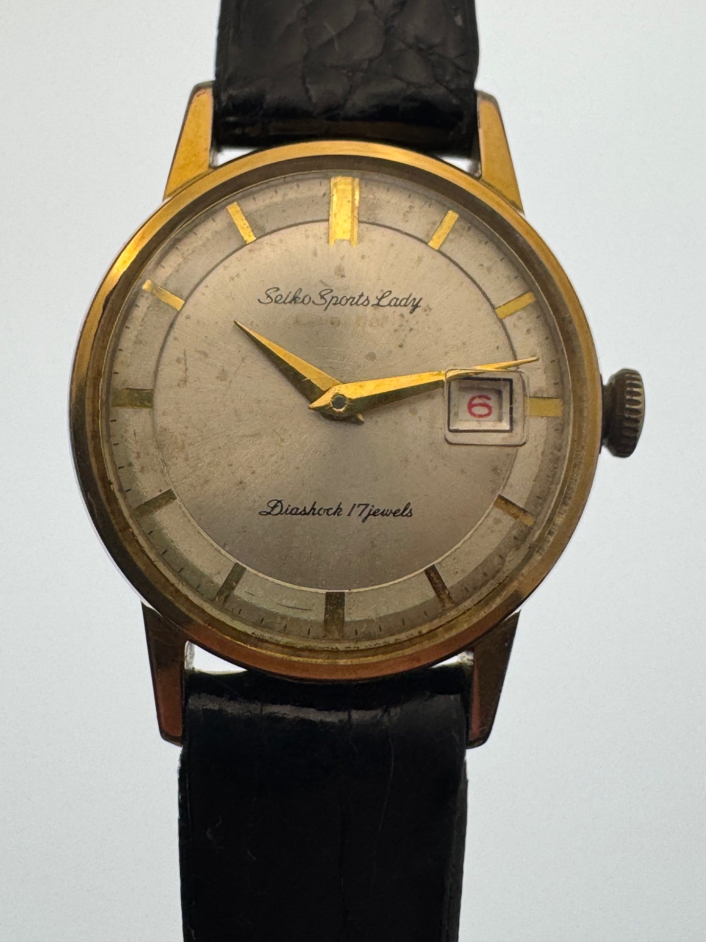 Seiko Sports Lady Calendar – hand-wound (April 1963)