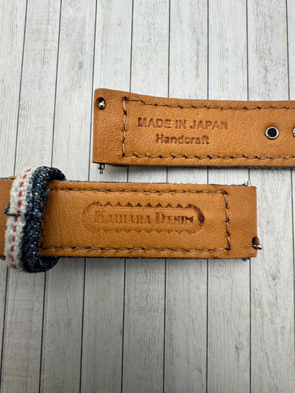 Knot Japan × Kurashiki Denim – Handarbeit 18 mm (Made in Japan)