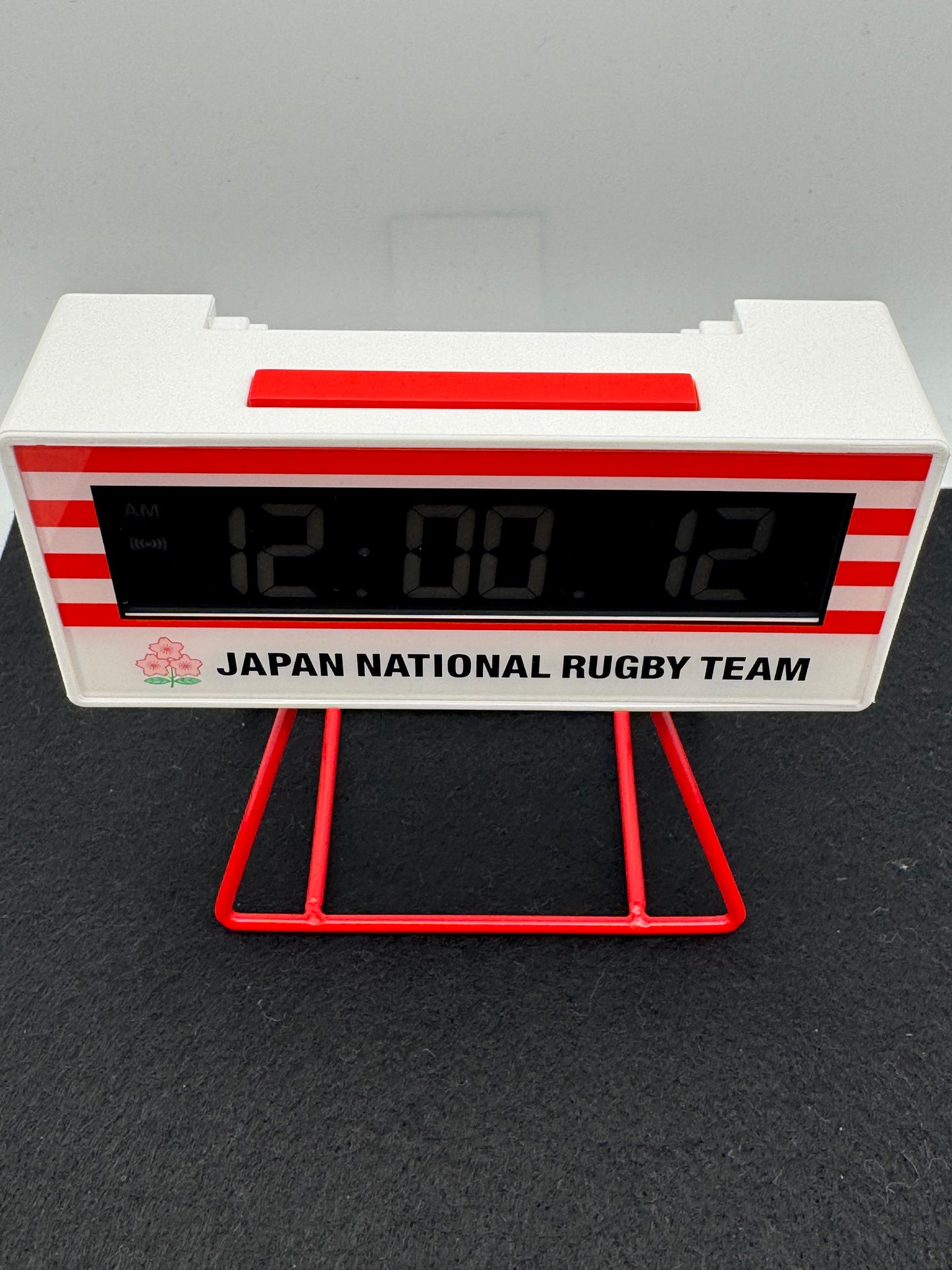 Seiko ACC801W Digitaler Tischwecker – Japan National Rugby Team Edition