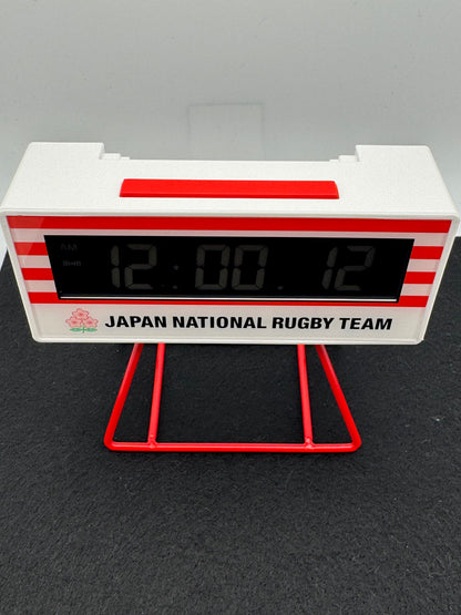 Seiko ACC801W Digitaler Tischwecker – Japan National Rugby Team Edition