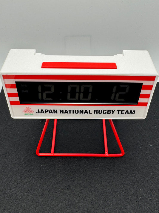 Seiko ACC801W Digitaler Tischwecker – Japan National Rugby Team Edition