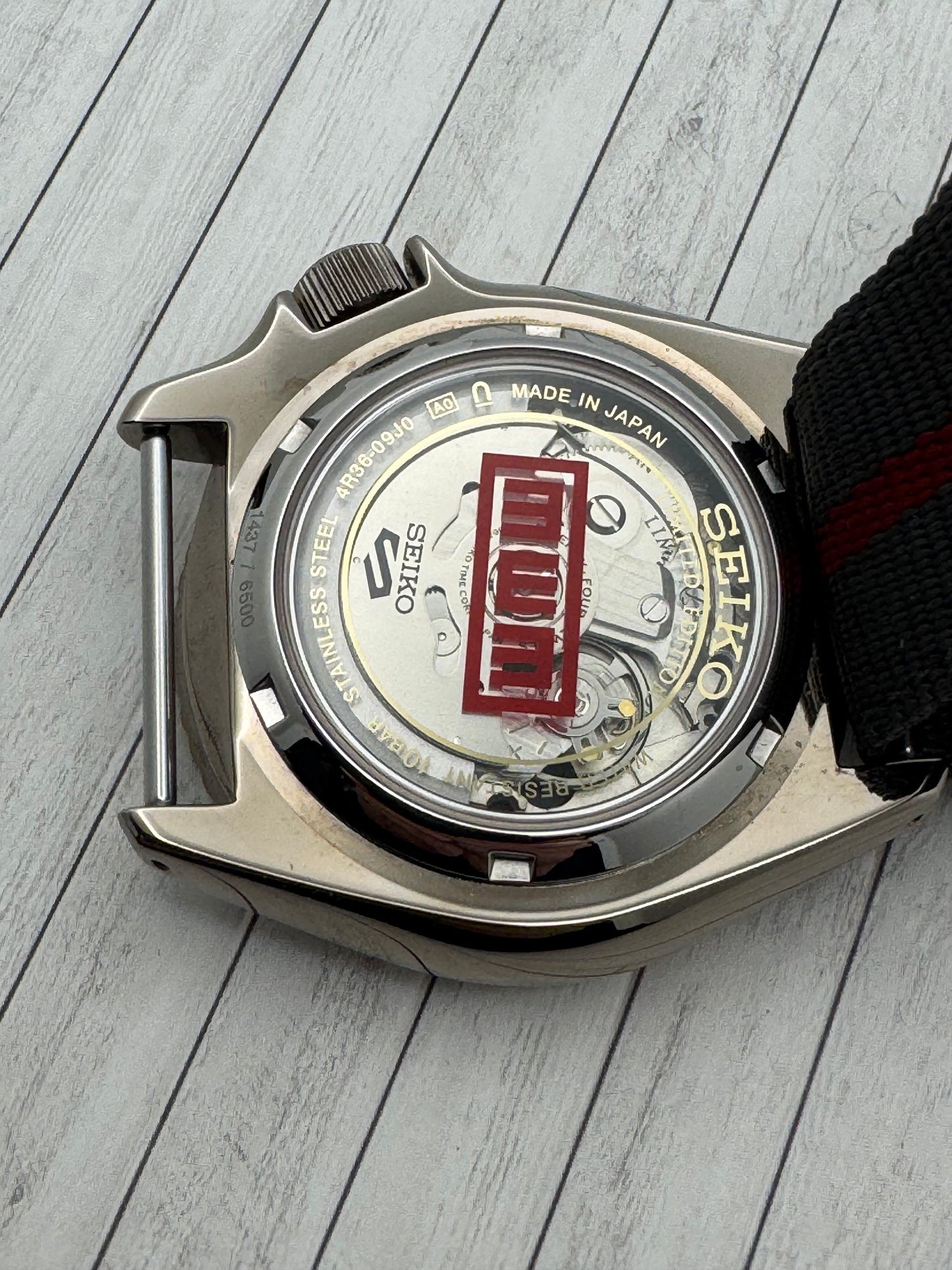 Seiko 5 Sports × NARUTO & BORUTO Limited Edition – GAARA (SBSA093 / 4R36-09J0)