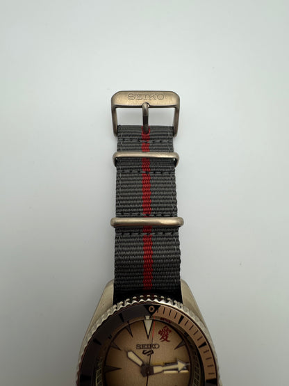 Seiko 5 Sports × NARUTO & BORUTO Limited Edition – GAARA (SBSA093 / 4R36-09J0)
