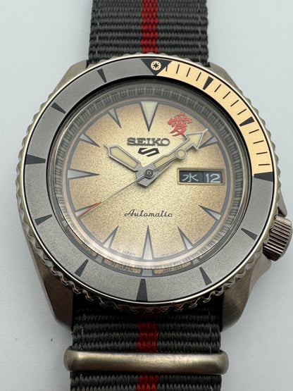 Seiko 5 Sports × NARUTO & BORUTO Limited Edition – GAARA (SBSA093 / 4R36-09J0)