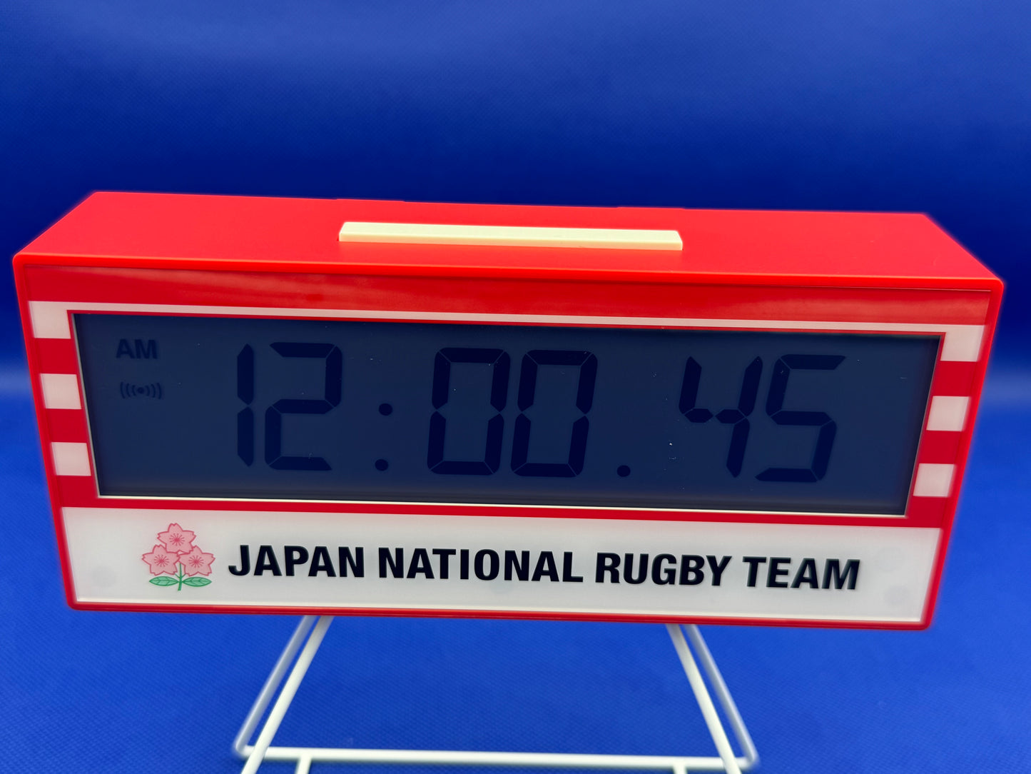Seiko ACC802R Digitaler Tischwecker – Japan National Rugby Team Edition (Large Model)