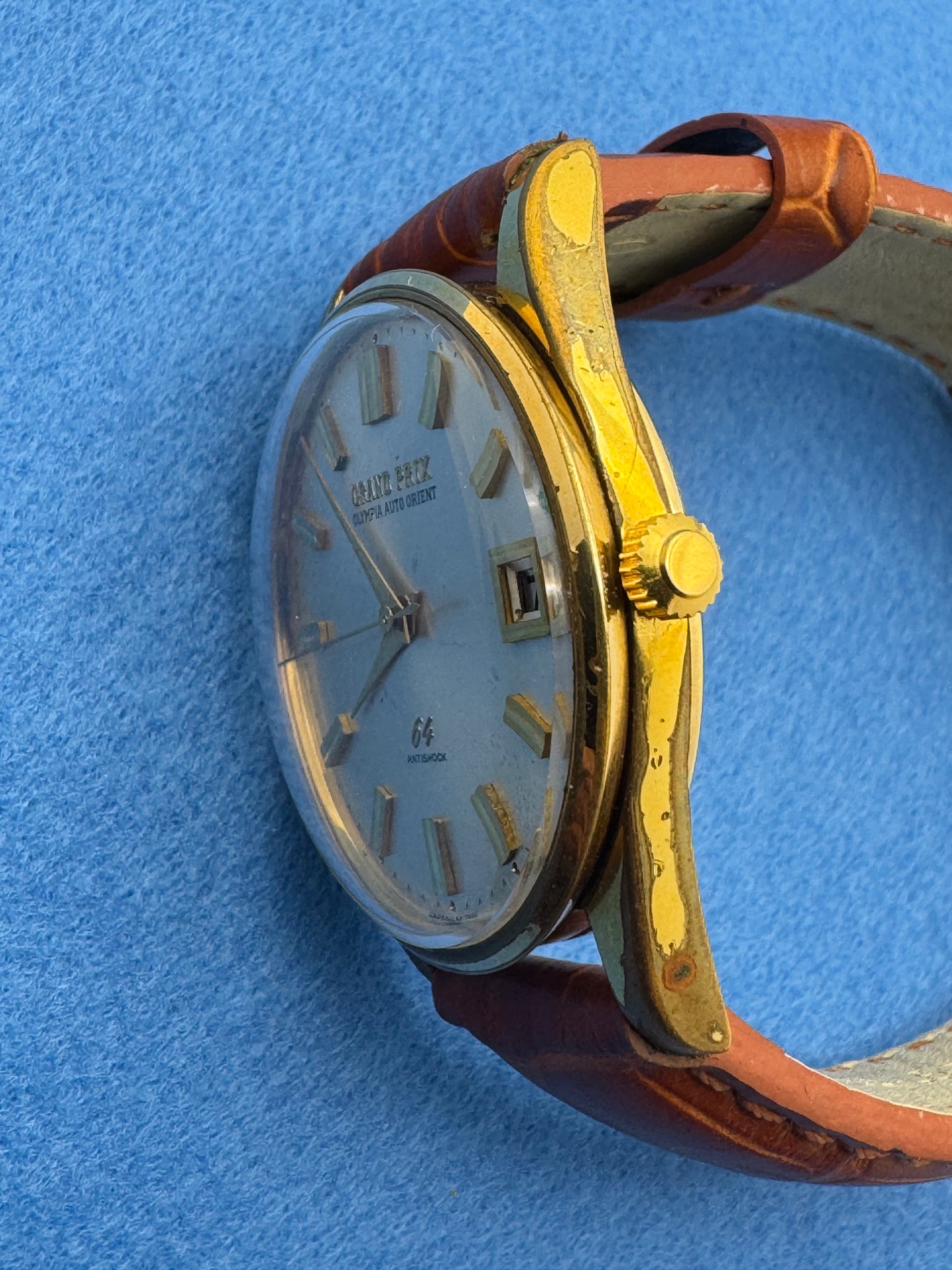 Rarität: Orient Grand Prix Olympia Auto 64 Jewels (Japan, 1964)