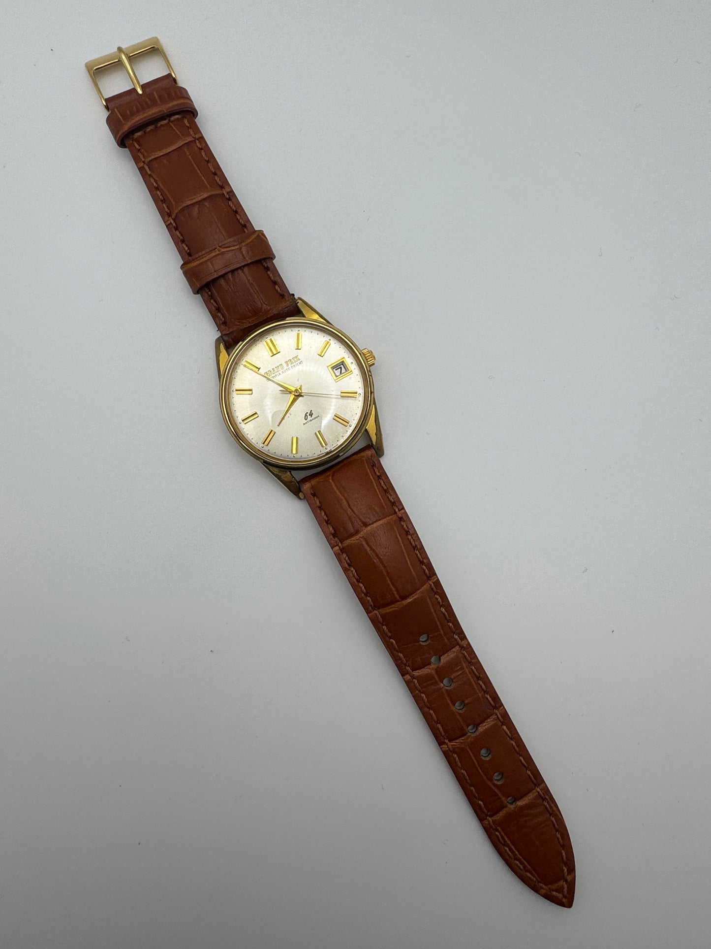 Rarität: Orient Grand Prix Olympia Auto 64 Jewels (Japan, 1964)