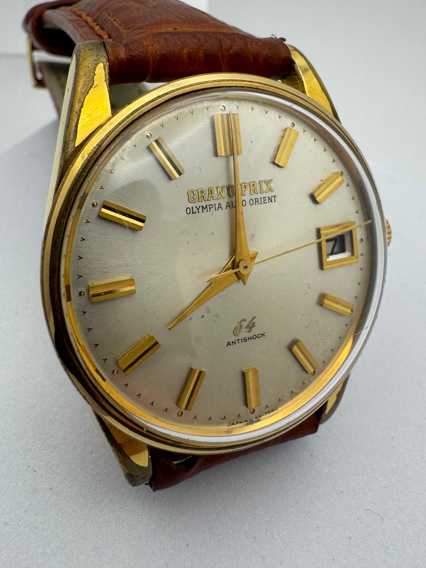 Rarität: Orient Grand Prix Olympia Auto 64 Jewels (Japan, 1964)