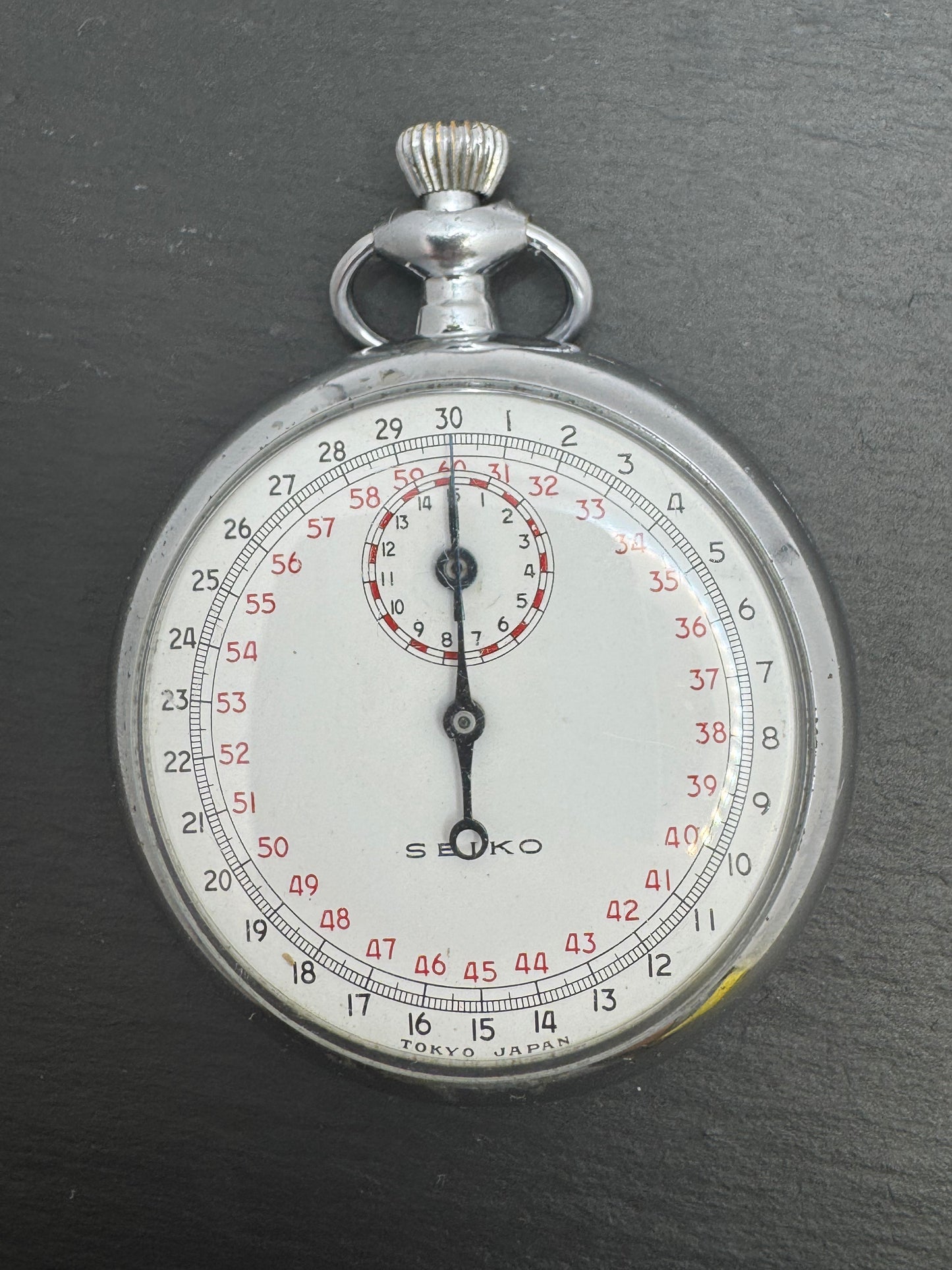 Seiko Vintage Stoppuhr – mechanisch, Tokyo Japan - Nachkriegszeit (sehr selten)