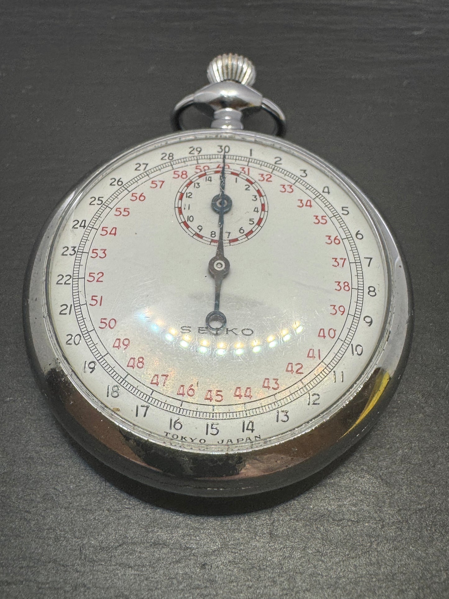 Seiko Vintage Stoppuhr – mechanisch, Tokyo Japan - Nachkriegszeit (sehr selten)