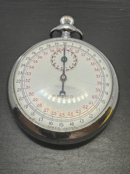 Seiko Vintage Stoppuhr – mechanisch, Tokyo Japan - Nachkriegszeit (sehr selten)