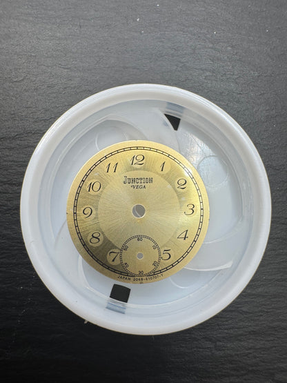 Citizen Original Zifferblatt 2048-410707 „VEGA Junction" (Gold, kleine Sekunde) – NOS