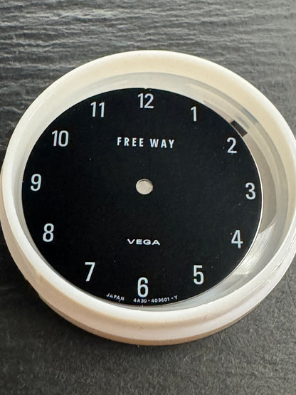 Citizen Original Dial 4A30-409601 "VEGA Free Way" (Black/White) – NOS