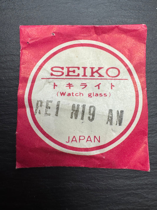Seiko Tokelaito Crystal RE1N19AN – 13.5 x 22 mm – Vintage Watch Glass – NOS