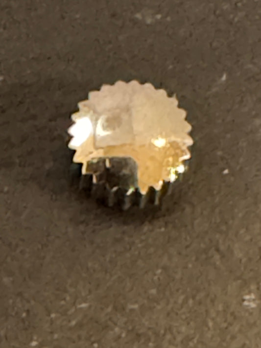 Seiko Replacement Crown with Gasket for Seiko Champion – Ø 3.8 mm, Height 1.9 mm (1 piece) – NOS