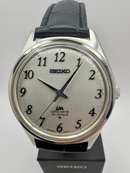 Seiko Lord Matic 5601-9000 – Juni 1970 – Time-only Arabic, revidiert