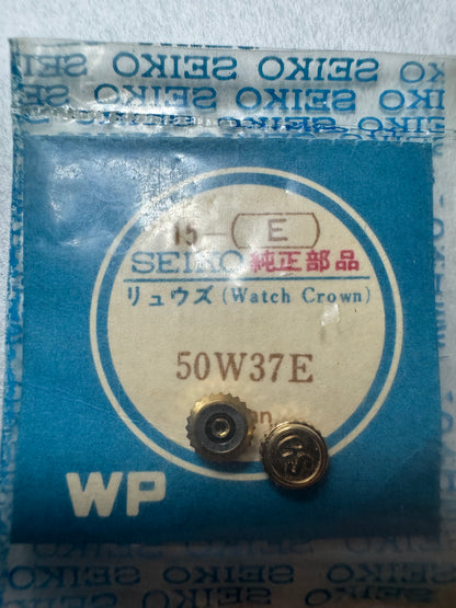 Seiko NOS Couronne 50W37E plaqué or – Grand Seiko – 1 pièce