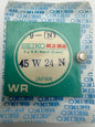 Seiko NOS Couronne 45W24N, Acier – Seiko 2205 (Automatique Dame) – 1 pièce (Sachet C)